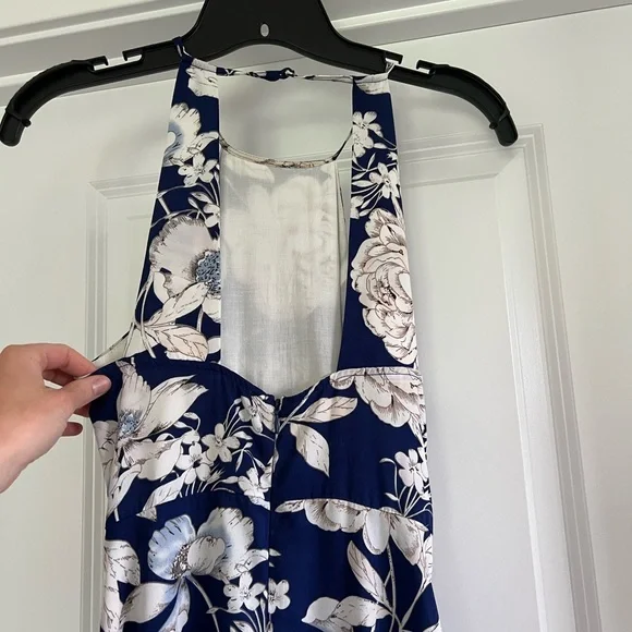 Lulu’s floral floor length dress - Picture 4 of 5